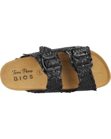 Sandalen für Damen TONI PONS SANDALIAS MUJER MODELO GUAM COLOR NEGRO NEGRE