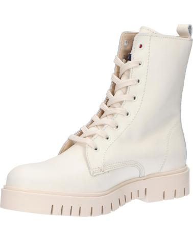 Botas de Mulher TOMMY HILFIGER EN0EN01992 LACE UP WMNS BOOT YBI IVORY