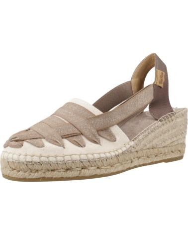 Sandalen für Damen TONI PONS ALPARGATAS MUJER MODELO TRACY COLOR MARRON TAUPE