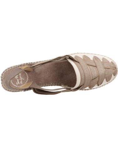 Sandalen für Damen TONI PONS ALPARGATAS MUJER MODELO TRACY COLOR MARRON TAUPE