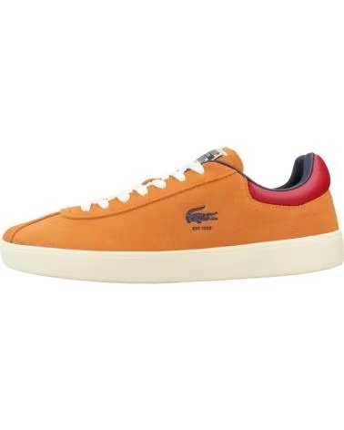LACOSTE SNEAKERS BASESHOT 49SMA0098AOY ARANCIONE UOMO ORGYLW