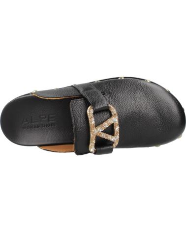 Clogs für Damen ALPE ZUECOS MUJER MODELO 5394 23 COLOR NEGRO