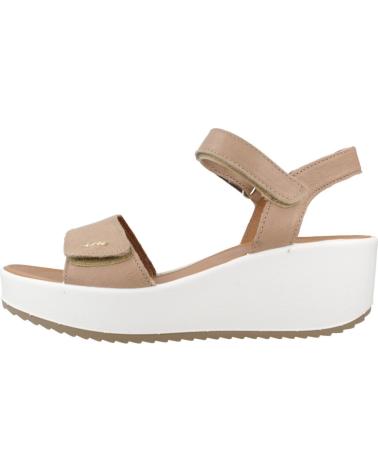 Woman Sandals IGI&CO SANDALIAS MUJER IGICO MODELO 7665622IG COLOR MARRON CLARO CO CORDA