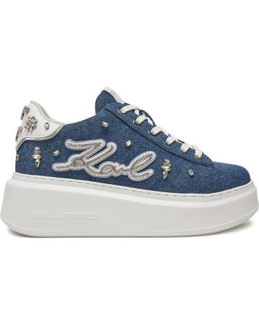 Sneaker für Damen KARL LAGERFELD ANAKAPRI FLORASTONE PTCH KL63526 AZUL