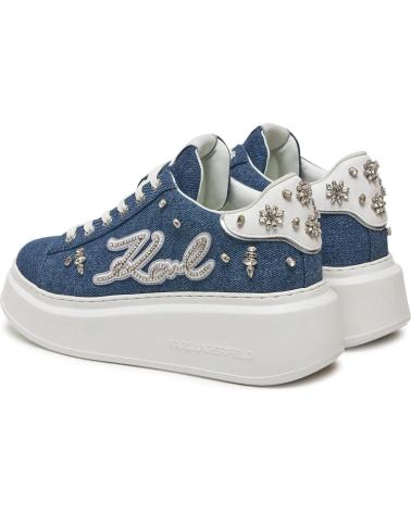 Sneaker für Damen KARL LAGERFELD ANAKAPRI FLORASTONE PTCH KL63526 AZUL