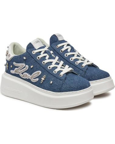 Sneaker für Damen KARL LAGERFELD ANAKAPRI FLORASTONE PTCH KL63526 AZUL