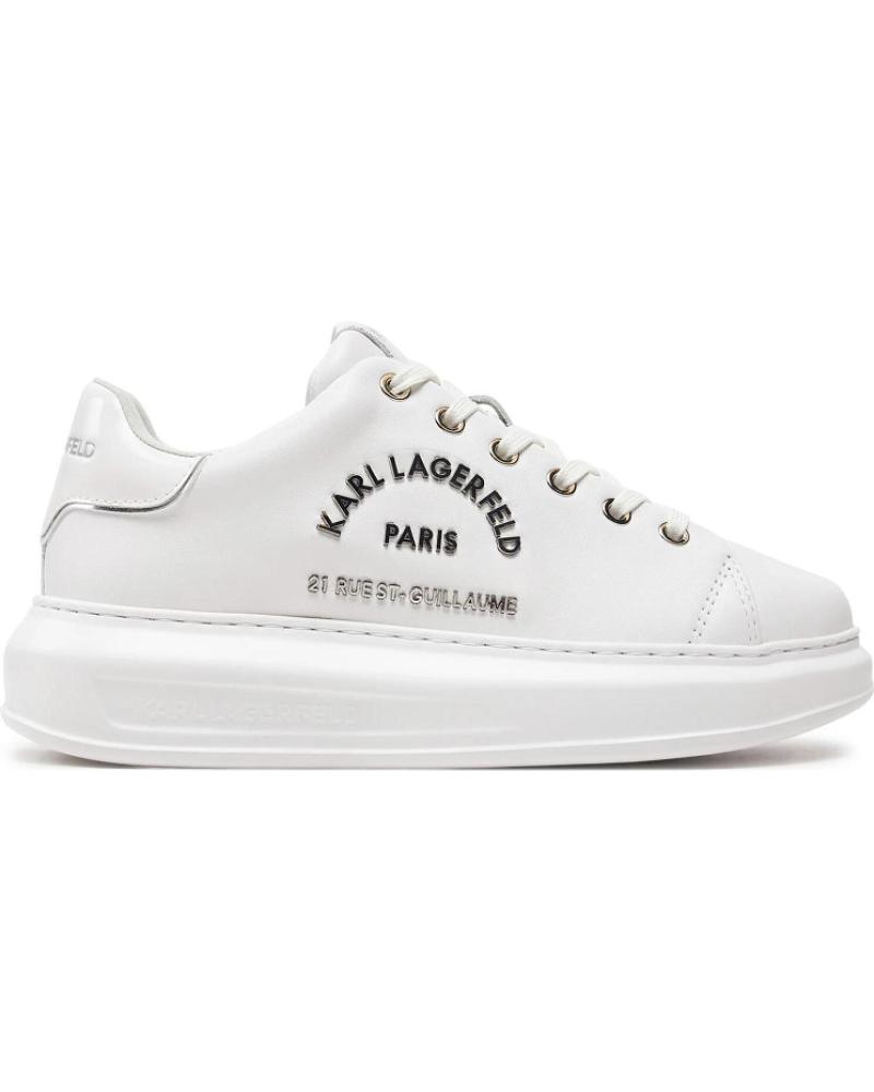 Sneaker für Damen KARL LAGERFELD KAPRI METAL MAISON LO KL62539K BLANCO