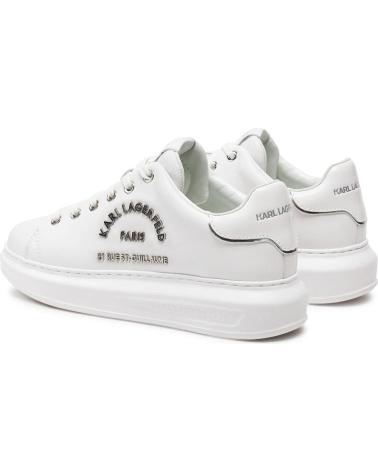 Sneaker für Damen KARL LAGERFELD KAPRI METAL MAISON LO KL62539K BLANCO