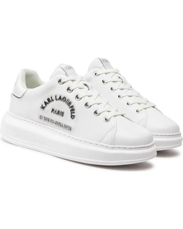Sneaker für Damen KARL LAGERFELD KAPRI METAL MAISON LO KL62539K BLANCO