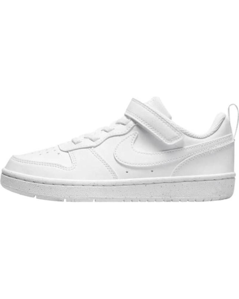 Sportivo per Bambina e Bambino NIKE ZAPATILLAS NINOS COURT BOROUGH LOW RECRAFT DV5457 BLANCO