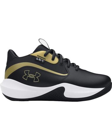 Sportif pour Fille et Garçon UNDER ARMOUR ZAPATILLAS UNDER AMOUR BALONCESTO UA PS LOCKDOW 7 3028514 NEGRO