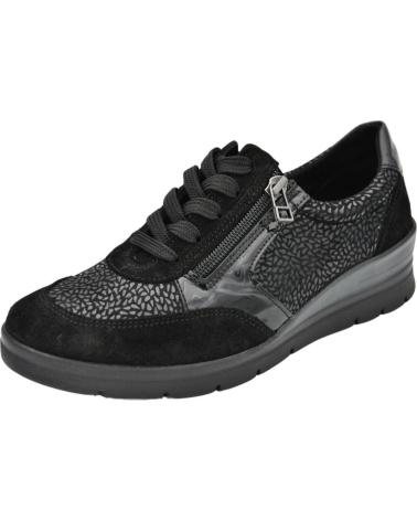 LUMEL GUANT URBAN LUNA 08 SNEAKERS WITH SIDE ZIP BLACK BLACK 1038-0068