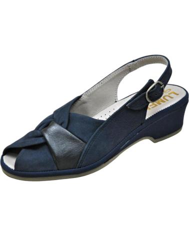 Sandalen für Damen LUMEL GUANT LUMEL 4X-1154 JONAS SANDALIA ANATOMICA ANCHO ESPECIAL BLUE BLUE 2122-2122