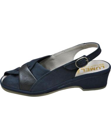 Sandalias de Mujer LUMEL GUANT LUMEL 4X-1154 JONAS SANDALIA ANATOMICA ANCHO ESPECIAL BLUE BLUE 2122-2122