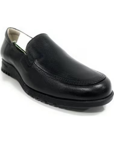 Chaussures pour Femme PITILLOS MOCASSIN CONFORT EN CUIR NOIR NEGRO