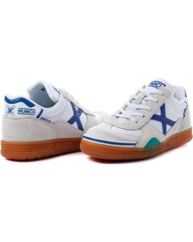 SAPATILHAS MUNICH GRESCA KID 01 S 1500604 BRANCO BLANCO