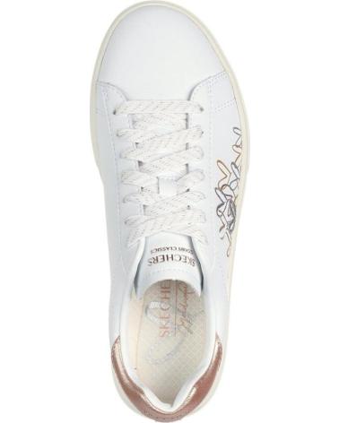 Sportivo per Donna SKECHERS 185129-WMLT EDEN LX-GLEMAING HEARTS WHITE-GOLD