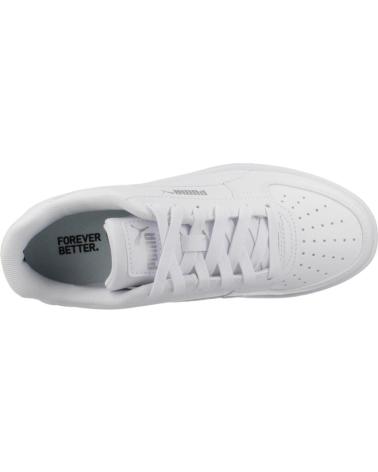 TÊNIS PUMA CAVEN 2.0 JR 393837-02 BRANCO PRATA 2