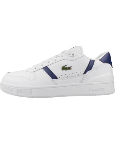 Zapatillas deporte de Hombre LACOSTE ZAPATILLAS T-CLIP PARA HOMBRE EN COLOR BLANCO BLANCO