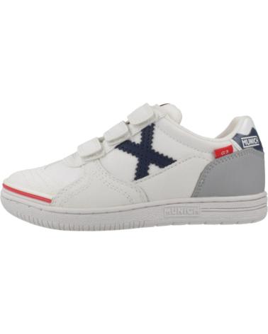 Sneaker für Mädchen und Junge MUNICH DEPORTIVO KID VELCRO 436 BLANCO