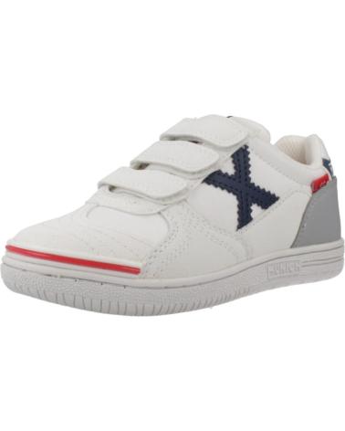 Sneaker für Mädchen und Junge MUNICH DEPORTIVO KID VELCRO 436 BLANCO