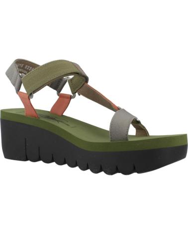Sandali per Donna FLY LONDON SANDALIAS MUJER MODELO YOKO COLOR VERDE GREYMLT