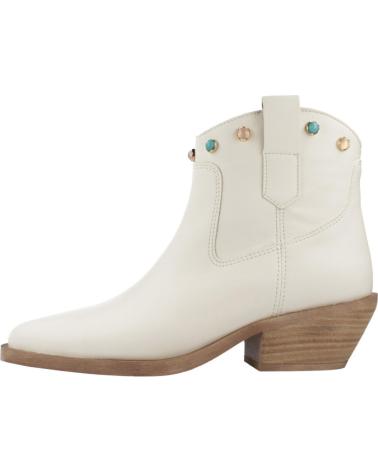 Woman Mid boots ALPE BOTINES MUJER MODELO 5360 04 COLOR BLANCO OFFWHT