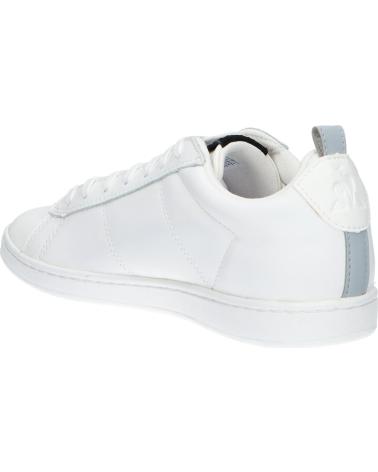 Esportes  de Mulher e Menina e Menino LE COQ SPORTIF 2310130 COURTCLASSIC W PLANTS OPTICAL WHITE-BLAC