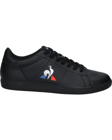 Sneaker für Herren und Damen und Mädchen und Junge LE COQ SPORTIF  2423205 COURTSET 2 TRIPLE BLACK NEGRO