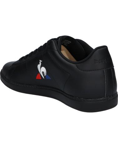 Sneaker für Herren und Damen und Mädchen und Junge LE COQ SPORTIF  2423205 COURTSET 2 TRIPLE BLACK NEGRO
