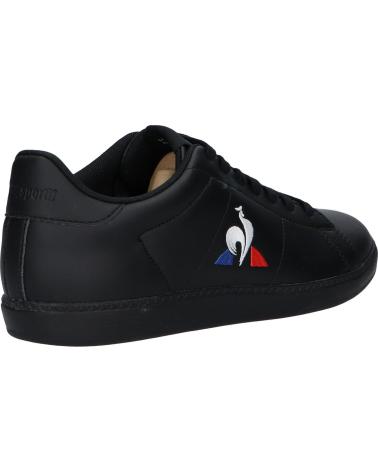 Sneaker für Herren und Damen und Mädchen und Junge LE COQ SPORTIF  2423205 COURTSET 2 TRIPLE BLACK NEGRO