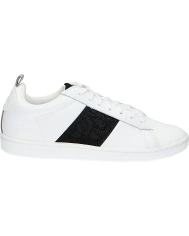 Esportes  de Mulher e Menina e Menino LE COQ SPORTIF 2310130 COURTCLASSIC W PLANTS OPTICAL WHITE-BLAC