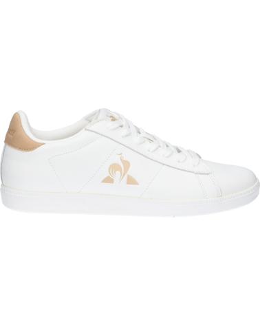 Man Trainers LE COQ SPORTIF 2510346 COURTSET 2 OPTICAL WHITE-TAN