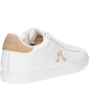 Man Trainers LE COQ SPORTIF 2510346 COURTSET 2 OPTICAL WHITE-TAN