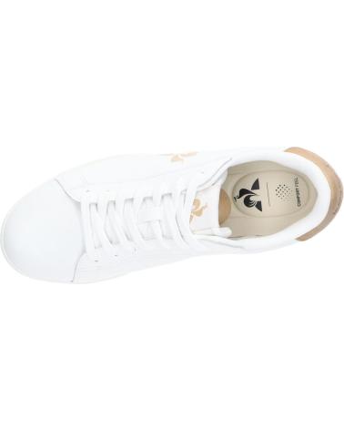Man Trainers LE COQ SPORTIF 2510346 COURTSET 2 OPTICAL WHITE-TAN