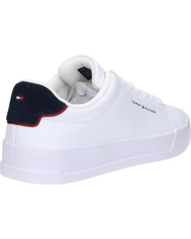 TOMMY HILFIGER FM0FM05367 COURT LTH DETAIL ESS 0LD WHITE-DESERT SKY