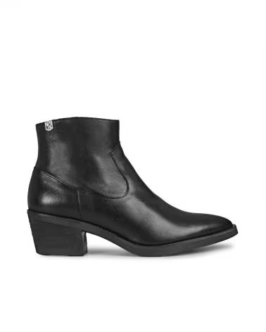 Stivali per Donna POPA BOTAS DE MUJER ALTAS ESTILO COWBOY RANEY PIEL CON TACO NEGRO
