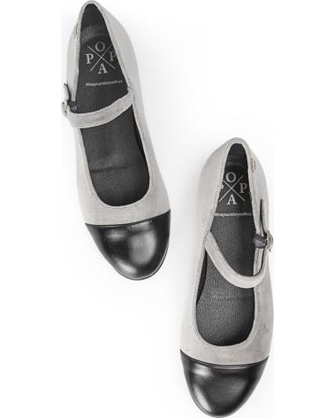 Bailarinas-De-Mujer-POPA-BAILARINAS-DE-MUJER-CON-PUNTA-REDONDA-Y-HEBILLA-DORIS-TERCIO-GRIS