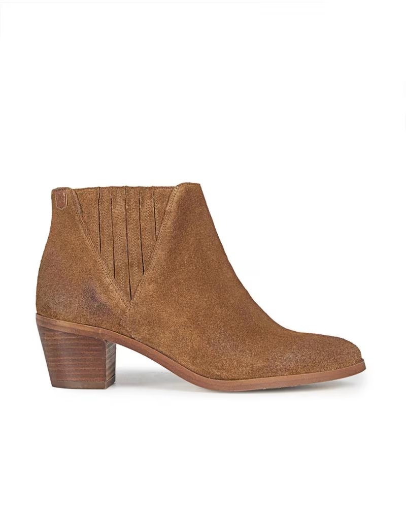 Botins de Mulher POPA BOTINES DE MUJER DE PIEL CLARISA CON TACON BAJO CUERO