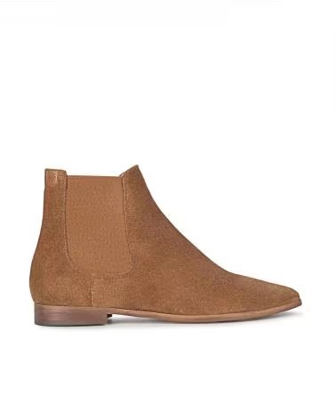 Botins de Mulher POPA BOTINES DE MUJER DE PIEL DAVE PLANOS CUERO