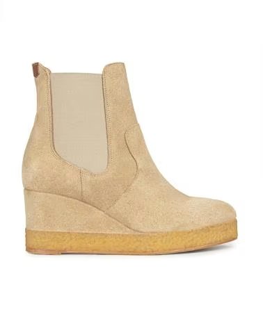 Botins de Mulher POPA BOTINES DE MUJER CON CUńA SEQUOYA SERRAJE ARENA