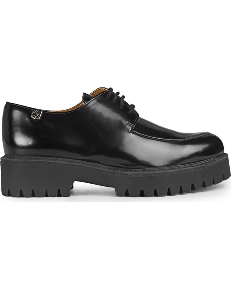 Chaussures pour Femme POPA BLUCHER DE MUJER CERVANTES ANTIK CON SUELA TRACK NEGRO