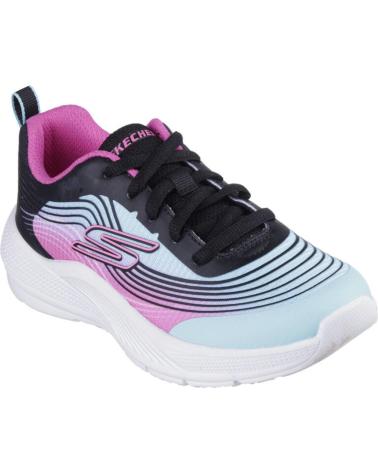 Sportif pour Fille et Garçon SKECHERS MICROSPEC ADVANCE VERDEAGUA-FUCSIA JUNIOR - 36 AGUA-FUC AQPR