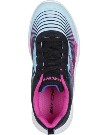 Sportif pour Fille et Garçon SKECHERS MICROSPEC ADVANCE VERDEAGUA-FUCSIA JUNIOR - 36 AGUA-FUC AQPR