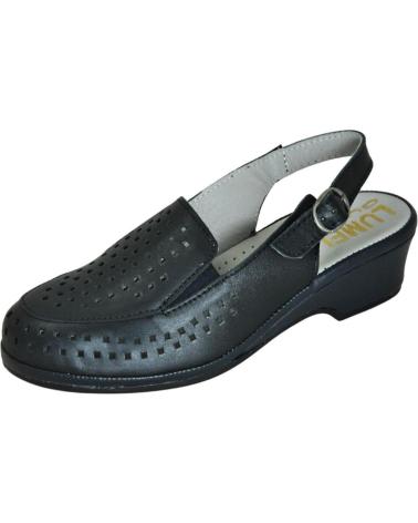 Woman Sandals LUMEL GUANT LUMEL 4X-3644 NADINE 14 SANDALIA ANATOMICA ANCHO ESPECIAL B BLUE 502