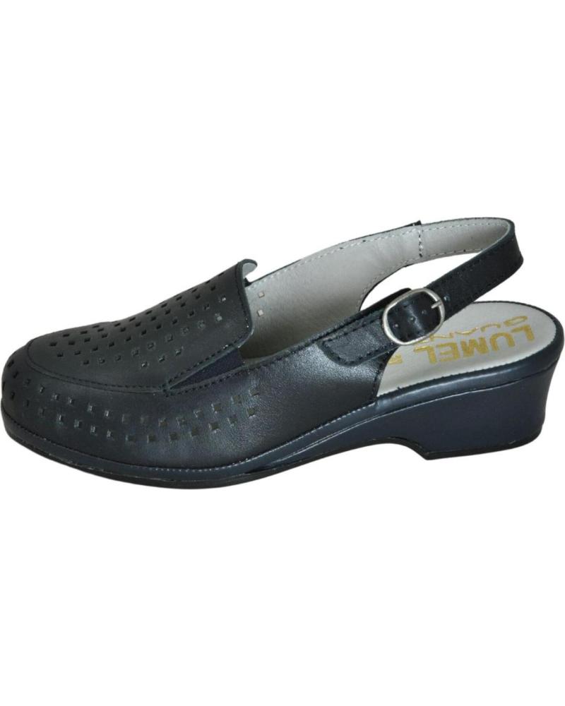 Woman Sandals LUMEL GUANT LUMEL 4X-3644 NADINE 14 SANDALIA ANATOMICA ANCHO ESPECIAL B BLUE 502