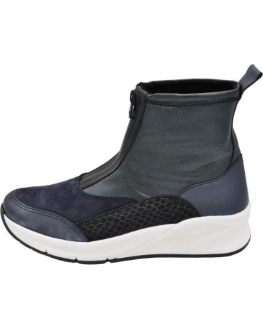 Botines de Mujer LUMEL GUANT CALIFORNIA STYLE MADE - BOTIN DE PIEL CON CREM BLUE METAL 1222-0412-902