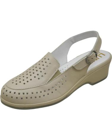 Woman Sandals LUMEL GUANT LUMEL 4X-3644 NADINE 14 SANDALIA ANATOMICA ANCHO ESPECIAL S SAND 964