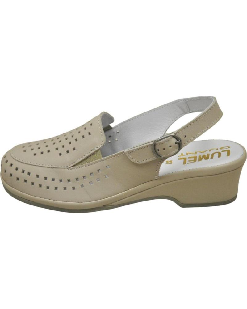 Woman Sandals LUMEL GUANT LUMEL 4X-3644 NADINE 14 SANDALIA ANATOMICA ANCHO ESPECIAL S SAND 964