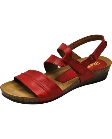 Woman Sandals SINESTRESS - SANDALIAS DE MUJER PLANTILLA GEL SUELA DE GO ROJO